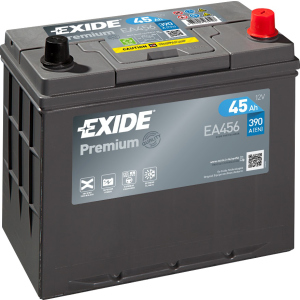 Автомобільний акумулятор Exide Premium 45 А·год Єв (-/+) Asia (390EN) (EA456)