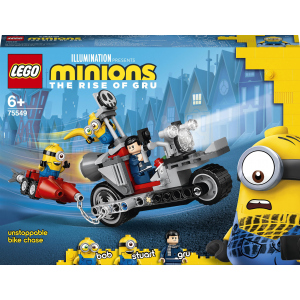 Конструктор LEGO Minions Неймовірна погоня на мотоциклі 136 деталей (75549) ТОП в Вінниці