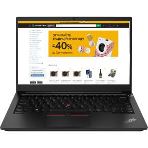 Ноутбук Lenovo ThinkPad E14 Gen 2 (20TA002JRT) Black ТОП в Виннице