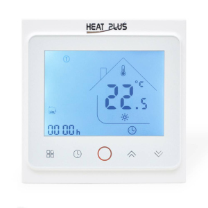 Терморегулятор для теплого пола програмируеммый Heat Plus BHT-002 Белый ТОП в Виннице