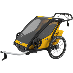 Коляска мультиспортивна Thule Chariot Sport 2 Black - SpeYellow (TH10201024) в Вінниці