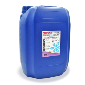 хорошая модель Противоморозная добавка KONTUR-ANTIFREEZE, 10 л/12,4 кг