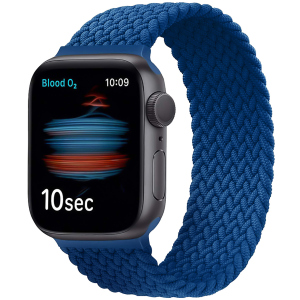 Ремешок Promate Fusion-40S для Apple Watch 38-40 мм 1/2/3/4/5/6/SE Blue (fusion-40s.blue)