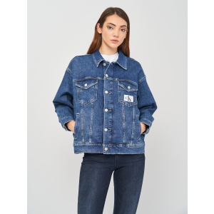 Джинсова куртка Calvin Klein Jeans Dad Denim Jacket J20J216439-1A4 S Denim Medium (8719854104957) в Вінниці