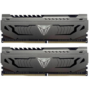 Модуль пам&яті для комп&ютера DDR4 16GB (2x8GB) 3000 MHz Viper Steel Patriot (PVS416G300C6K) ТОП в Виннице