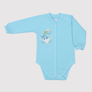 Боди утепленное Baby Veres 102.101-13-4910 Blue Tint 74 см Мятное (2000994470153) в Виннице