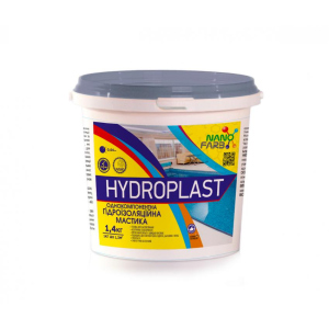 Гідроізоляційна мастика Hydroplast Nanofarb 1.4 кг (hpl1) в Вінниці