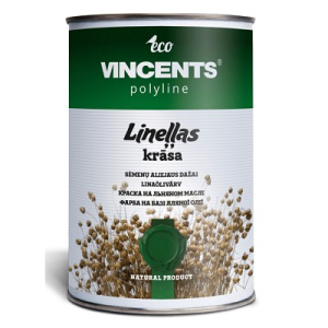 Лляне масло Vincents Polyline Linellas Krasa Hazelnut 1л лучшая модель в Виннице