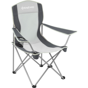 купити Стілець KingCamp Arms Chairin Steel (KC3818 BLACK MEDIUMGREY)