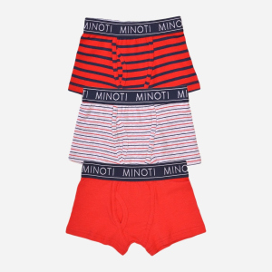 Трусики-шорты Minoti 7B BRIEF 2 35096JNR 98-104 см 3 шт Красные (5059030615611) ТОП в Виннице