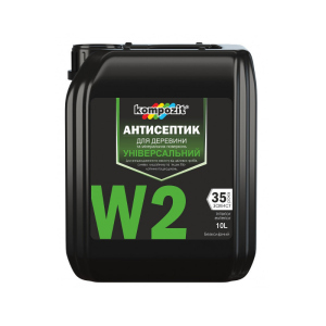 Ґрунтовка антисептична KOMPOZIT W2 універсальна 10л в Вінниці