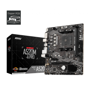 Материнська плата MSI A520M-A PRO Socket AM4 ТОП в Виннице