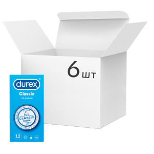 Презервативи Durex Classic 12 шт х 6 упаковок (5010232098152)
