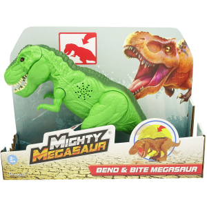 Интерактивная игрушка Mighty Megasaur Могучий Мегазавр T-Rex рычащий и кусающий 30 см (4894166800866-2) лучшая модель в Виннице