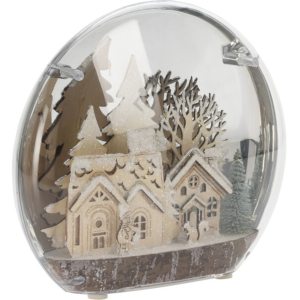 Декоративный светильник Christmas Decoration Дома 25x6x22 см (CAA130441_дома) в Виннице