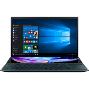 Ноутбук ASUS ZenBook Duo 14 UX482EA-HY037T (90NB0S41-M00450) Celestial Blue + фирменный чехол ТОП в Виннице