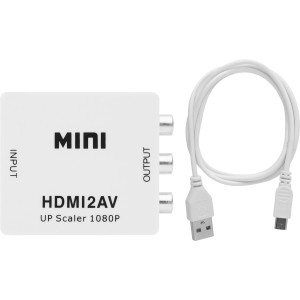 Адаптер RZTK HDMI - AV/RCA/CVBS 0.15 м White