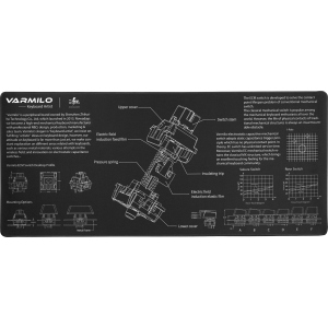 Ігрова поверхня Varmilo EC Mechanical Switch Desk Mat XL Speed ​​(ZDB005-01) надійний