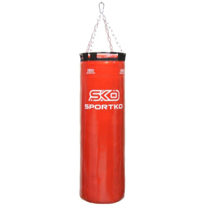 Мішок боксерський Sportko PVC Класик 85 см з кільцем Червоний (SP-6417P4) ТОП в Вінниці