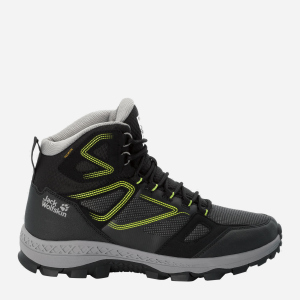 Черевики Jack Wolfskin Downhill Texapore Mid M 4043871-6084 44 (9.5UK) 27.2 см Чорні (4060477707259) краща модель в Вінниці