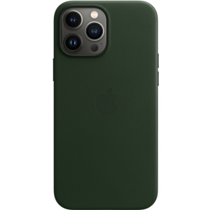 Apple MagSafe Leather Case для Apple iPhone 13 Pro Max Sequoia Green (MM1Q3ZE/A) в Вінниці