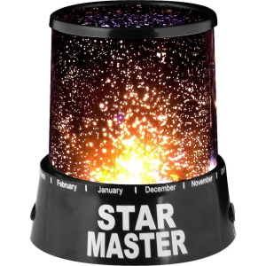 Проектор зоряного неба Star Master PRO Original з USB-кабелем та адаптером Star Master Чорний (id48) краща модель в Вінниці