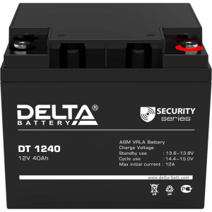 Акумуляторна батарея Delta DT 1240 12V 40Ah AGM ТОП в Вінниці