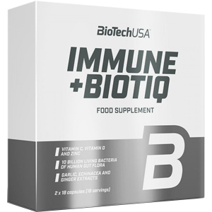 Вітаміни та мінерали Biotech Immune + Biotiq 18 + 18 капсул (5999076239320) краща модель в Вінниці