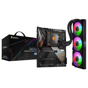 хороша модель Материнська плата Gigabyte Z490 AORUS MASTER WATERFORCE (Z490 AORUS MASTER WF)