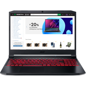 Ноутбук Acer Nitro 5 AN515-57-72NM (NH.QEWEU.004) Shale Black краща модель в Вінниці