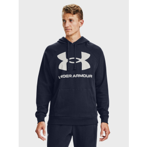 Худи Under Armour Rival Fleece Big Logo Hd 1357093-410 S (194512699453) лучшая модель в Виннице