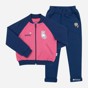 Спортивный костюм Бемби КС569 104 см Розовый с синим (06569022239.380) ТОП в Виннице