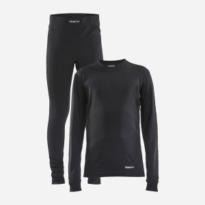 Дитячий комплект термобілизни Craft Core Dry Baselayer Set Junior 1909713-999000 146-152 см (7318573429481) в Вінниці