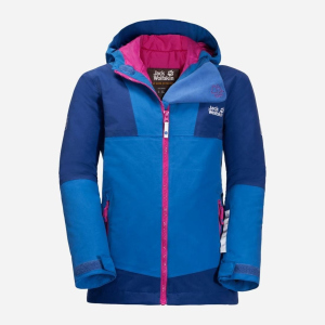 Зимова куртка Jack Wolfskin Snowsport Jacket Kids 1607601-1201 140 см (4055001938117) краща модель в Вінниці