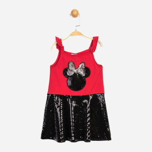 Сарафан Disney Minnie Mouse MN15539 92 см Червоний із чорним (8691109789648) краща модель в Вінниці