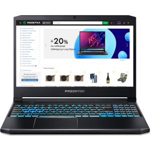 Ноутбук Acer Predator Helios 300 PH315-53-793U (NH.QAVEU.004) краща модель в Вінниці