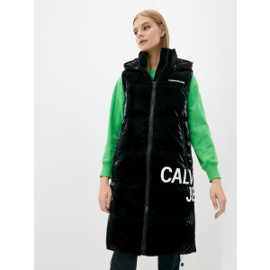 хорошая модель Теплый жилет Calvin Klein Jeans Institutional Long Vest J20J217282-BEH XS Pvh Black (8719854557517)