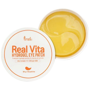 Гидрогелевые патчи для глаз Prreti Real Vita Hydrogel Eye Patch с витамином С 60 шт (8809541199240) лучшая модель в Виннице