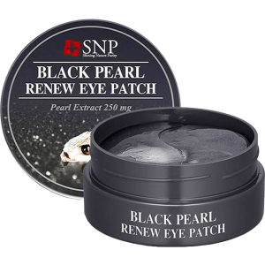 Гідрогелеві патчі SNP Black Pearl Renew Eye Patch із перловою пудрою 60 шт (8809458843977) краща модель в Вінниці