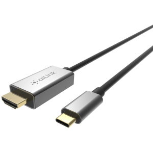 Кабель Ailink Gold Connectors USB-C на HDMI 4K 60Hz (AI-С4В) ТОП в Вінниці