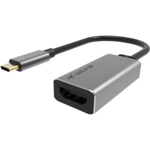 Перехідник Ailink Aluminium Connector USB-C на HDMI 4K 60Hz (AI-H2B) в Вінниці