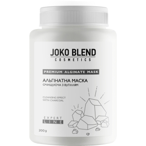 Альгінатна маска Joko Blend, що очищає з вугіллям 200 г (4823109400757) краща модель в Вінниці