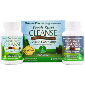 Очищення організму за 15 днів, Fresh Start Cleanse Kit, Natures Plus, 60 капсул (097467011106) краща модель в Вінниці