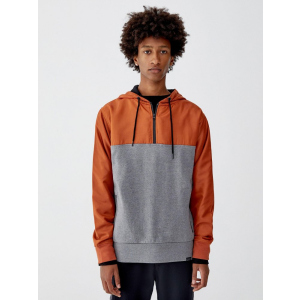 Худі Pull & Bear 9595/512/615-AAHC M Сірий цегляний (DD3000002399390) краща модель в Вінниці