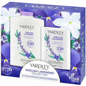 Набір Yardley Тальк English Lavender 200 г + Мило English Lavender 100 г (5056179303652) краща модель в Вінниці