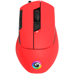 Миша Marvo M428 RGB USB Red (M428.RD) ТОП в Вінниці