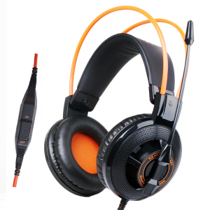 Наушники гарнитура накладные Somic G925 Black/Orange (9590009919) лучшая модель в Виннице