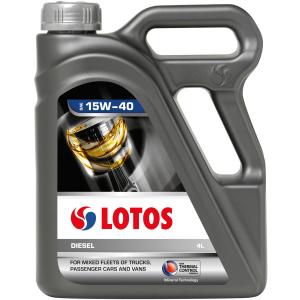 Моторное масло Lotos Diesel CG-4/SJ 15W-40 4 л (WF-K403580-0H0)