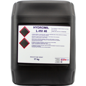 Гідравлічна олія Lotos Hydromil L-HV 46 17 кг (WH-P701J40-000) в Вінниці