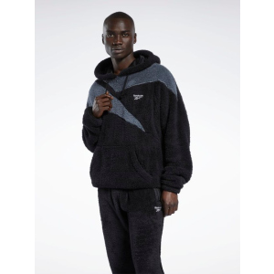 Худи Reebok Cl F Vector Sherpa GV3484 XL Black (4064054449235) рейтинг